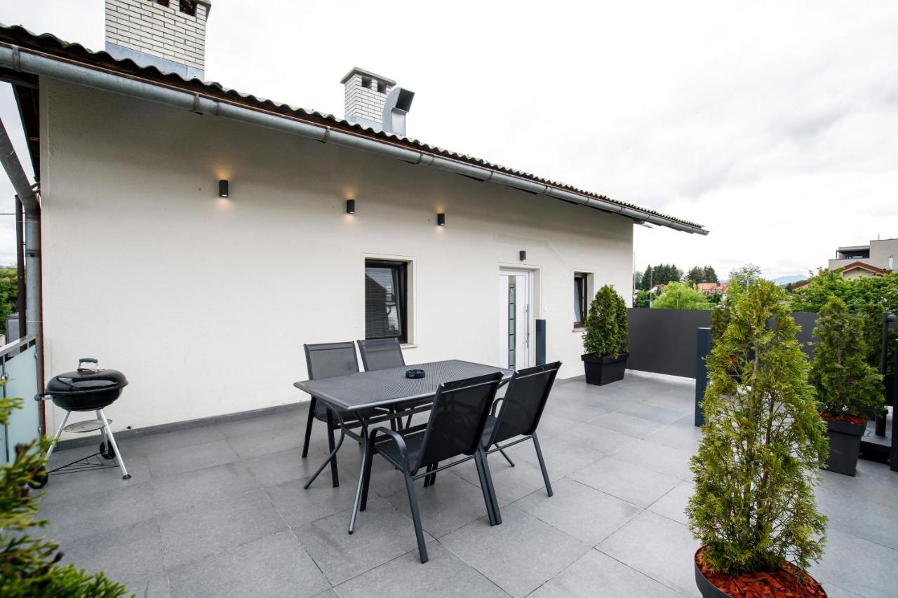 Apartments Vila Apolonia Ljubljana Eksteriør bilde