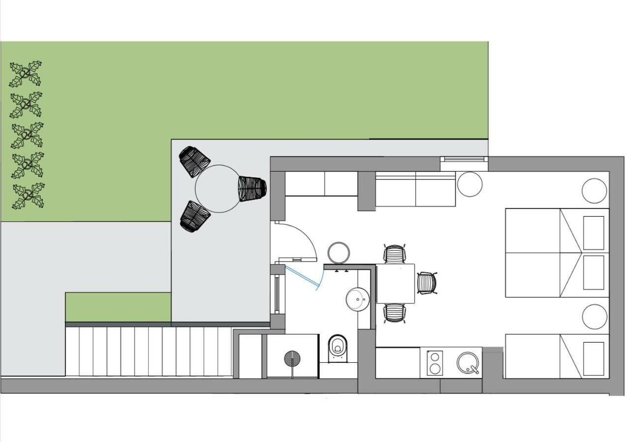 Apartments Vila Apolonia Ljubljana Eksteriør bilde